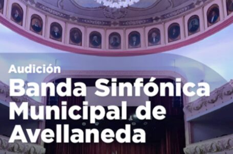 Convocatoria para la Banda Sinfónica Municipal de Avellaneda