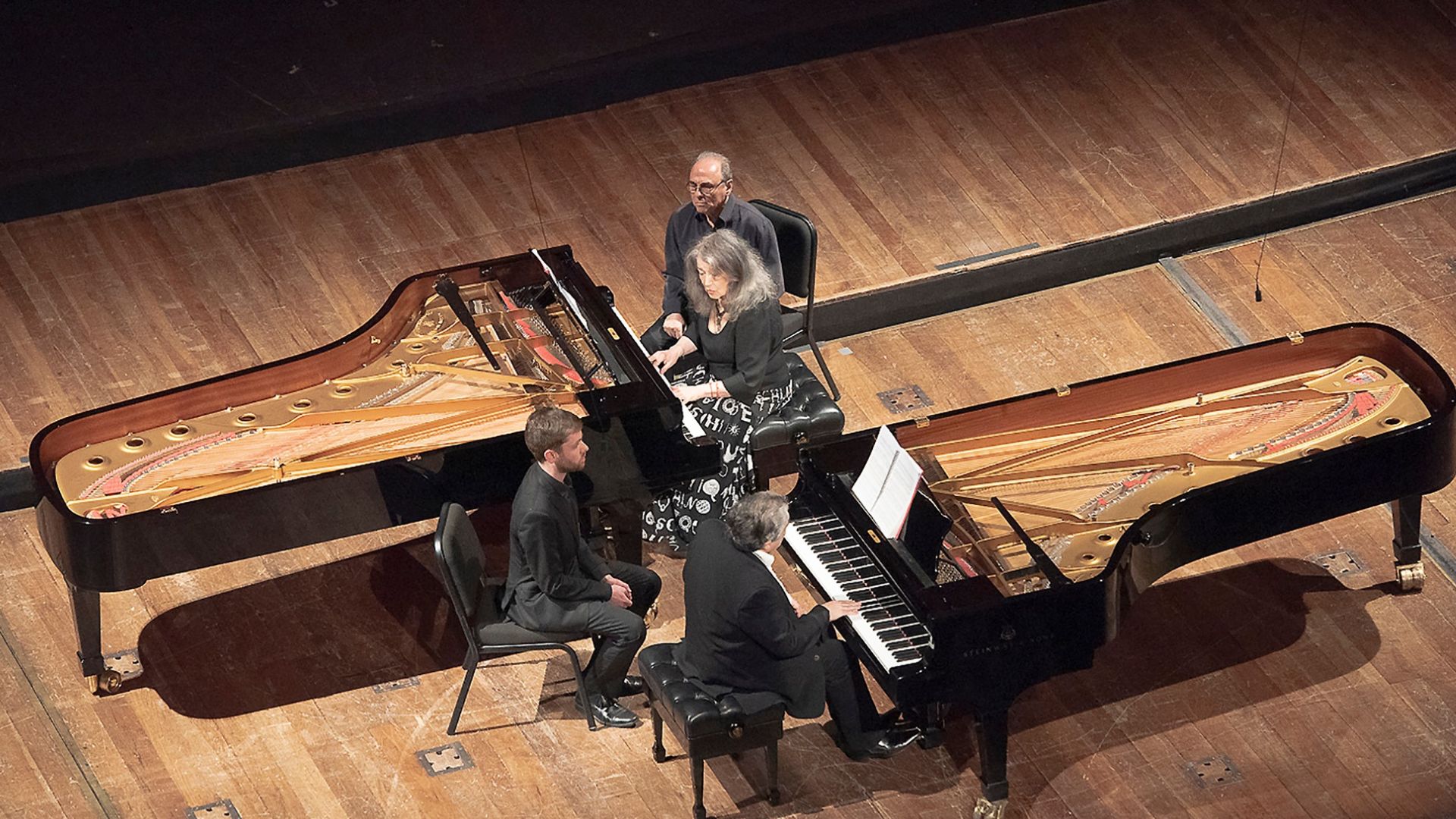 Martha Argerich y Sergei Babayan