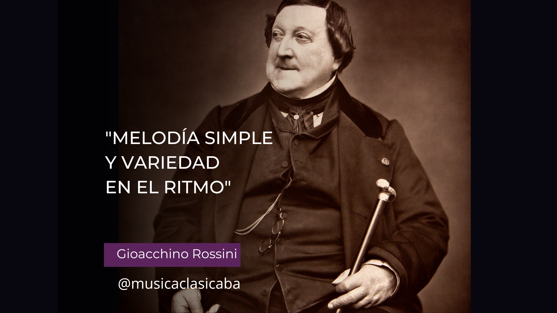 Gioacchino Rossini: vida y música de un maestro italiano