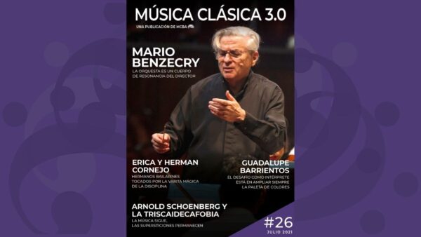 Nueva edición de la revista Música Clásica 3.0 Julio 2021