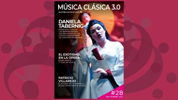 Nueva edición de la revista Música Clásica 3.0 Septiembre 2021
