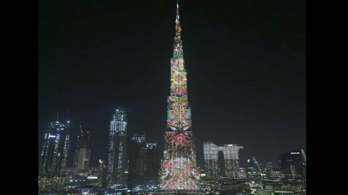 Música de Benzecry en el Burj Khalifa