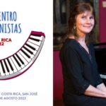 Monica Zubczuk en el encuentro de pianistas costa rica 2022