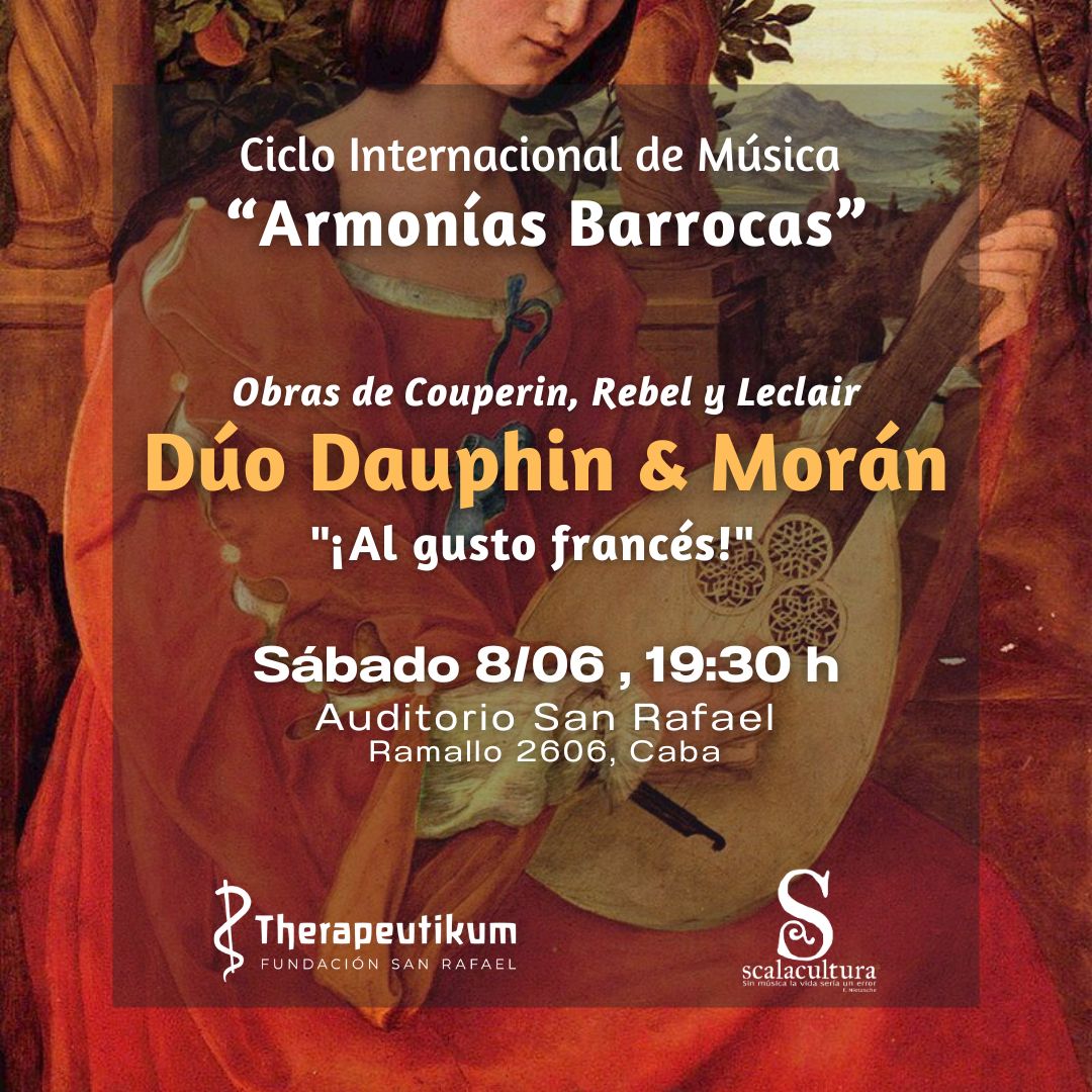 Dúo Dauphin & Morán en el Ciclo Internacional "Armonías Barrocas"