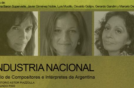 Industria Nacional: Graciela Oddone, Virginia Correa Dupuy y Silvia Dabul en el Centro Cultural Borges