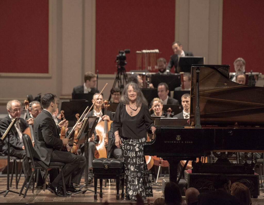 Martha Argerich en el Teatro Colón