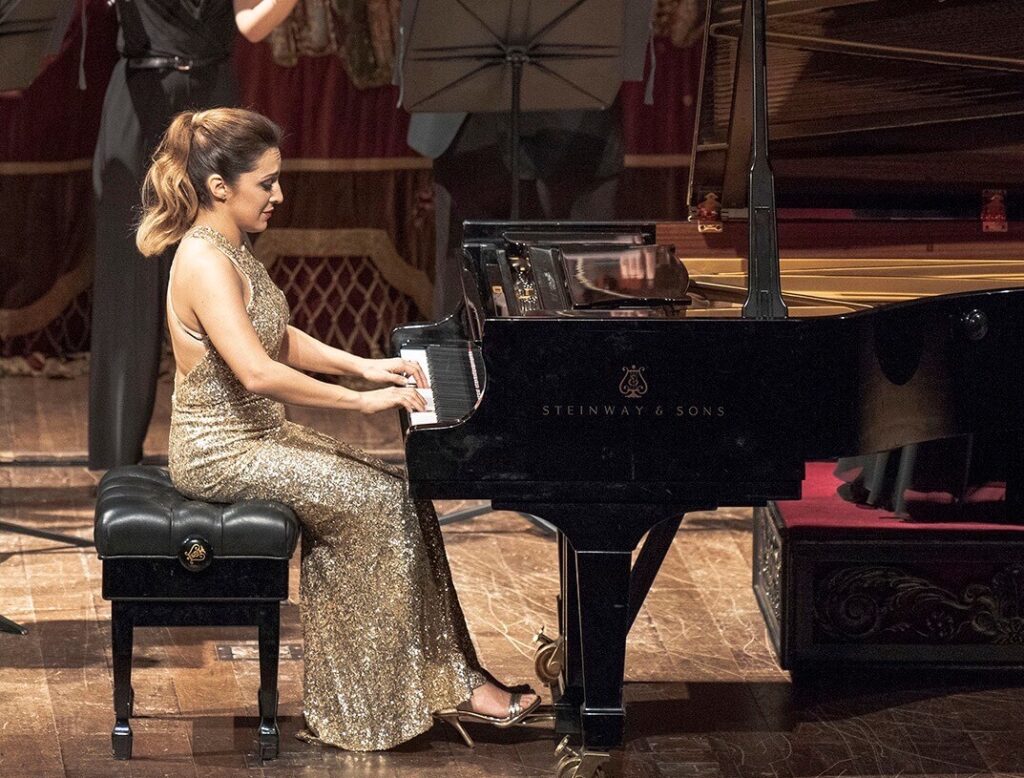 La pianista Natalia González Figueroa en concierto