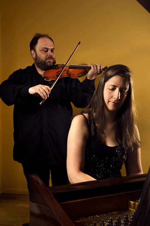 Laura Daian en piano y Pablo Pereira en violín
