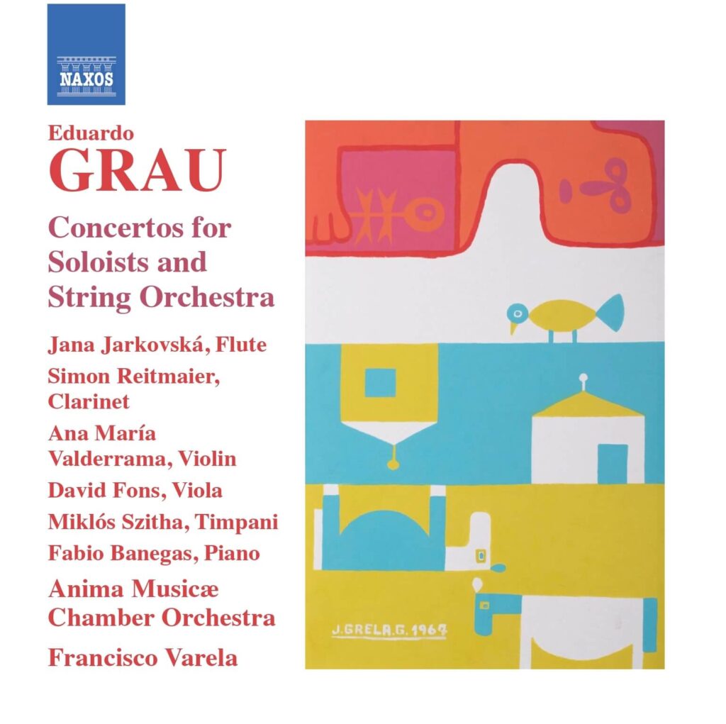 El sello Naxos publica cuatro conciertos inéditos de Eduardo Grau