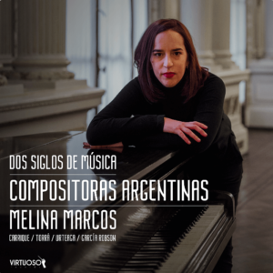 Tapa del disco de la pianista Melina Marcos