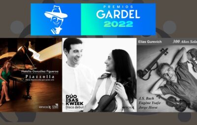 Nominados a los Premios Gardel ¿Cuáles son los discos de música clásica finalistas?