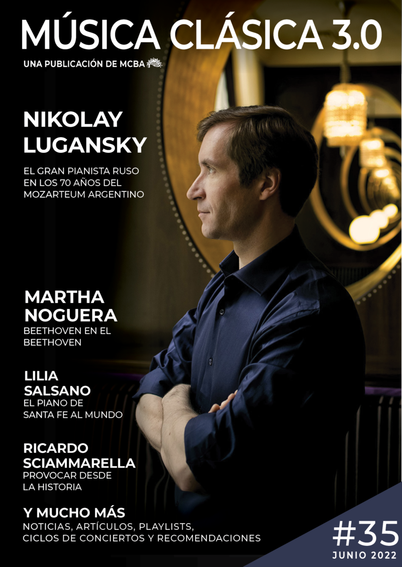 Nikolay Lugansky - Tapa revista junio 2022